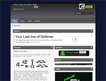 Tablet Screenshot of cs2d.com.br